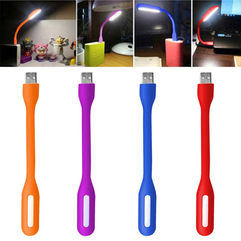 Đèn LED nhỏ dẻo có thể uốn cong có giắc cắm USB cho bàn phím máy tính/đọc sách/máy tính xách tay