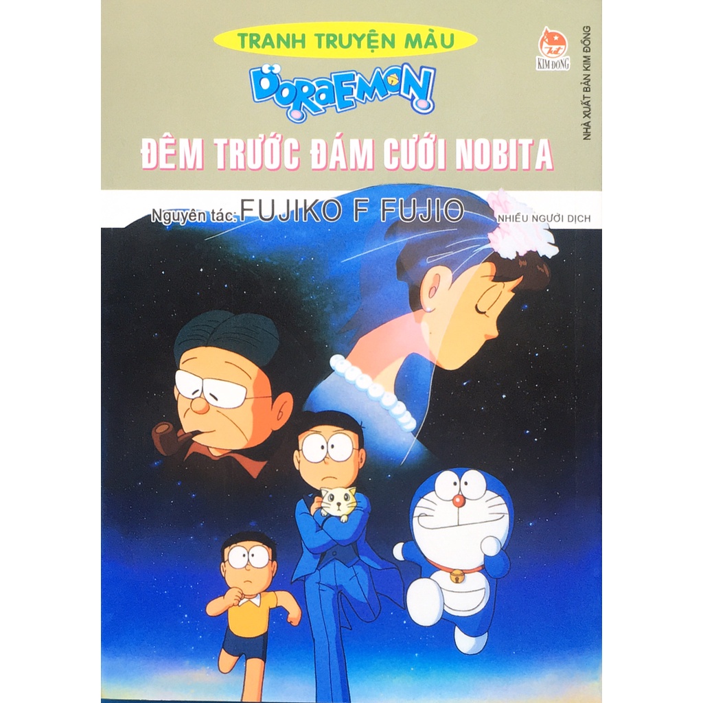 Truyện tranh - Doraemon Tranh Truyện Màu - Đêm trước đám cưới Nobita (B25)