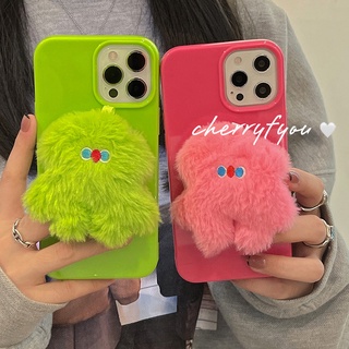 Ốp điện thoại TPU mềm hình quái vật hoạt hình 3D chống sốc chống mồ hôi thích hợp cho IPhone 13 12 11promax x xr 8 7plus