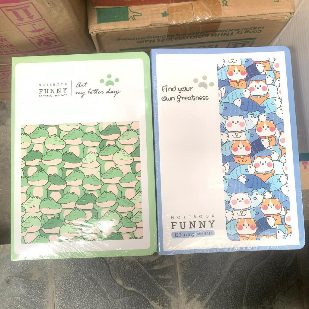 Vở FUNNY 120 trang 5464 - BÁN LẺ