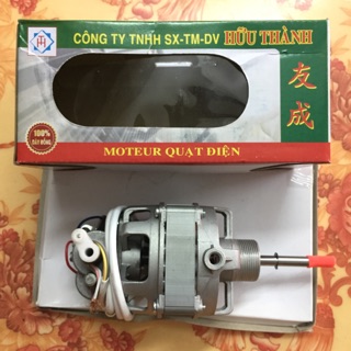 Cụm moteur quạt điện hữu thành đầu trục vát