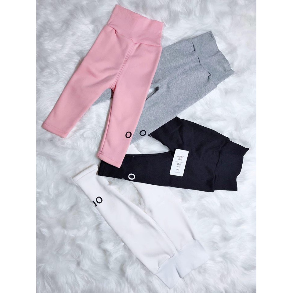 .Quần legging cạp cao lót lông siêu ấm.
