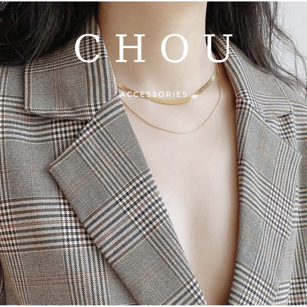 Dây Chuyền 2 Lớp Hàn Quốc | CHOU ACCESSORIES |