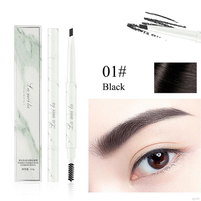 Bút kẻ mày 2 đầu Lameila tích hợp đầu cọ mềm dễ trang điểm | BigBuy360 - bigbuy360.vn