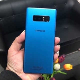 Skin Dán Samsung Note 8 Xanh Wave imei