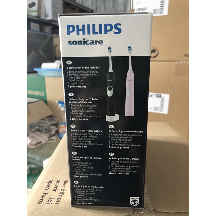 Set 2 bàn chải điện Philips Sonicare HX6232/41 (Hàng Đức)