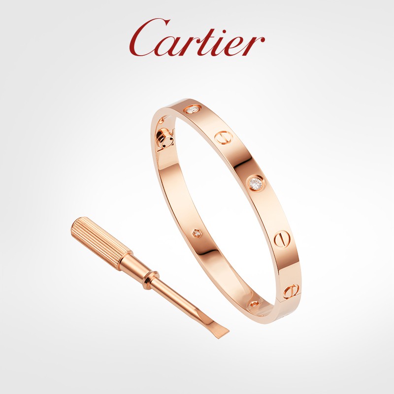  Vòng tay Cartier đính kim cương kèm tuốc nơ vít
