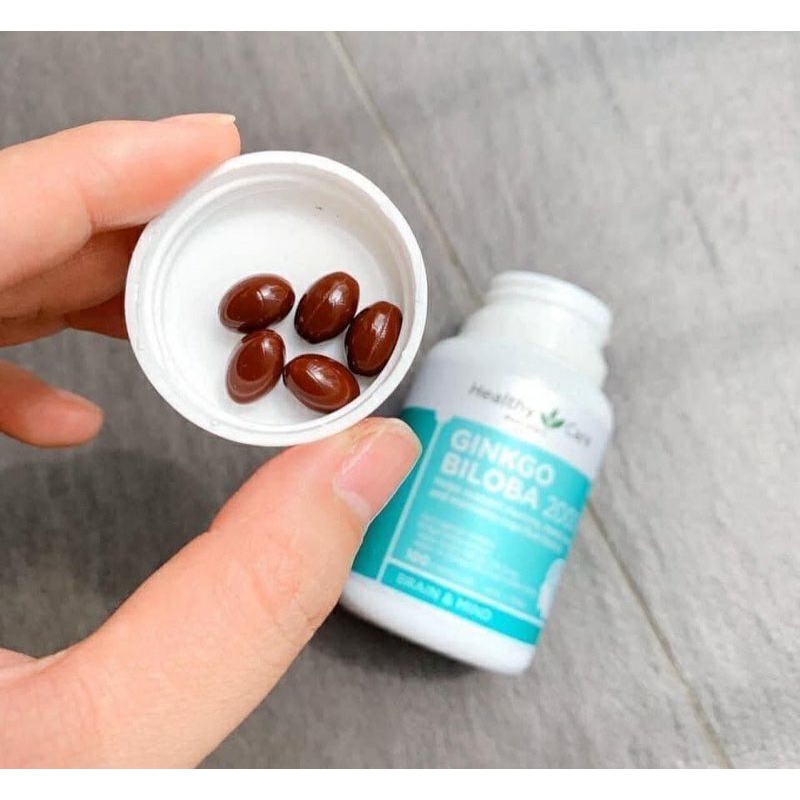 Bổ Não Ginkgo biloba 2000mg Úc 100 viên