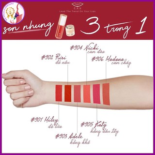 Son nhung kem lì mượt mịn như nhung chu lipstick
