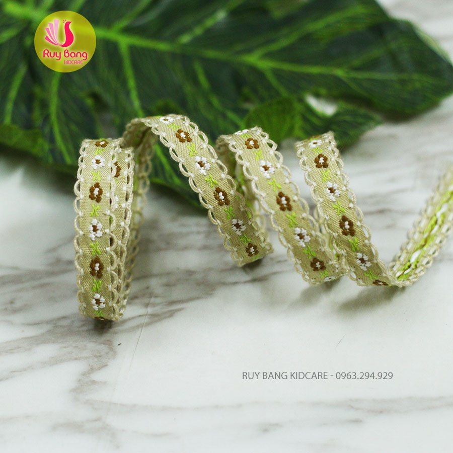 Ruy băng thêu hoa HQ