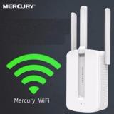 Thiết bị kích sóng Wifi Mercury Repeater MW310RE 3 Anten - Version 2017 (Trắng)