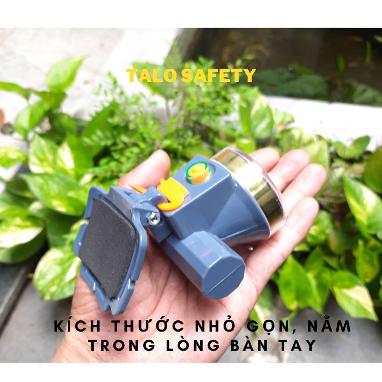 Đèn pin đeo đầu chống nước tốt 1 pin sạc 18650