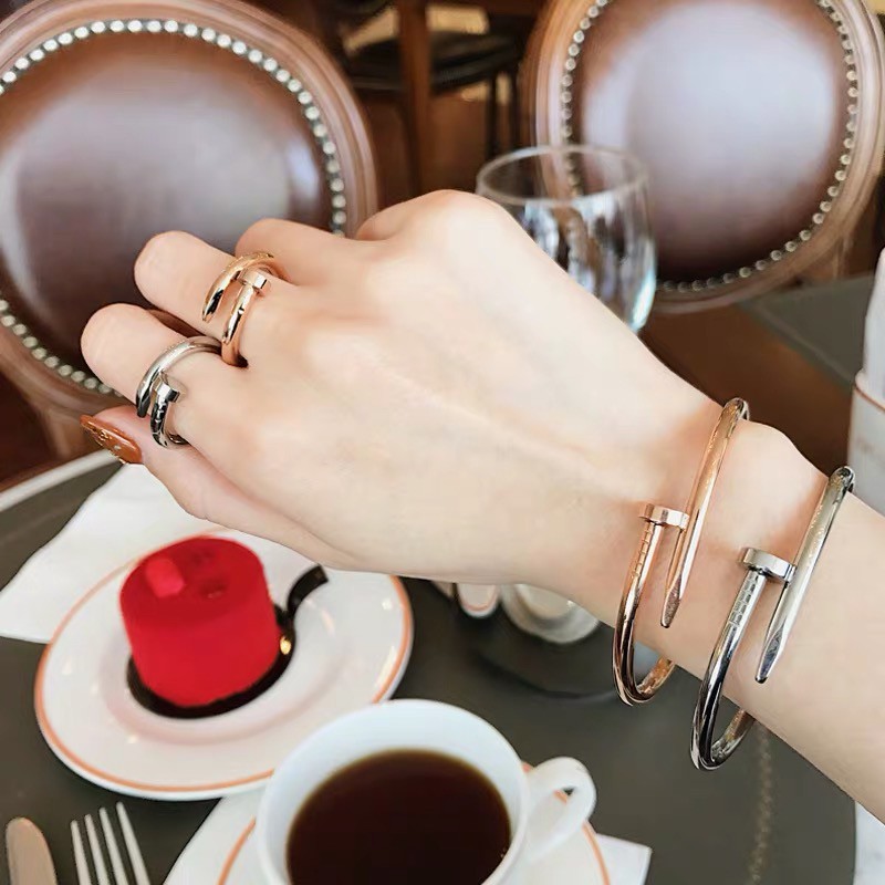 Set 52 Vòng Tay Mạ Vàng Hồng 18k Kiểu Dáng Cổ Điển