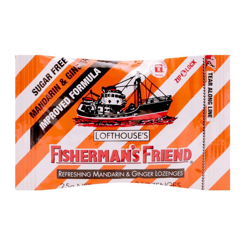 ✅ Kẹo cay con tàu Fisherman's Friend - Giữ hơi thở thơm tho, tỉnh táo, thông cổ, mát họng