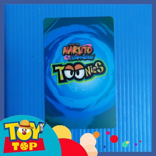 Thẻ bài Toonies Naruto nhân vật Sasuke phiên bản đặc biệt giới hạn limited nhân dịp sự kiện