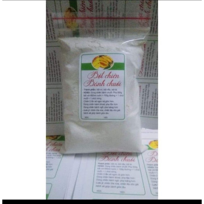 1kg Bột chiên bánh chuối / ngô / khoai không cần ủ