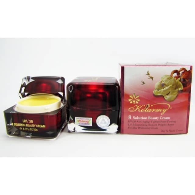 Kem Kolarmy Tổ Yến 8in1 dưỡng trắng da, ngăn ngừa lão hóa, chống nhăn 8 Solution Beauty Cream UV30
