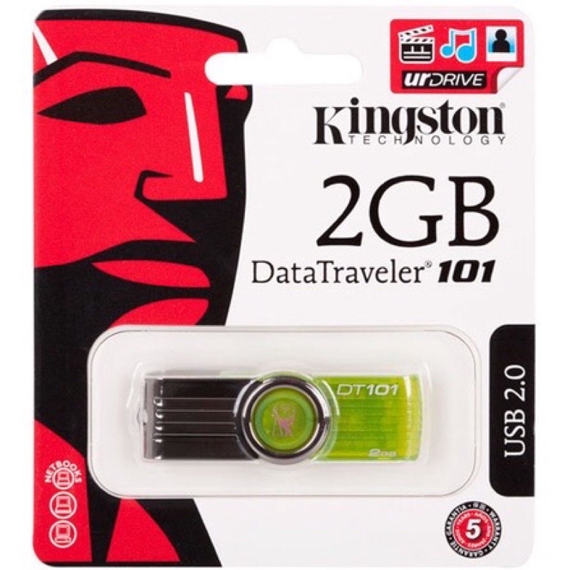 USB 2GB Kingston Data Traveler DT101 G2 Hàng Chuẩn FPT