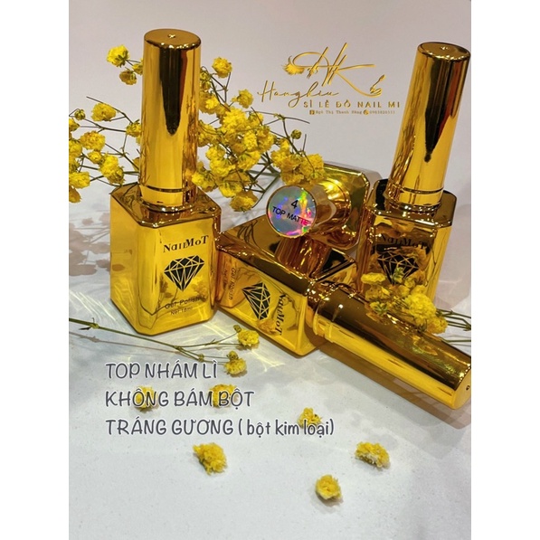 TOP NHÁM LÌ CAO CẤP KHÔNG BÁM BỘT KIM LOẠI