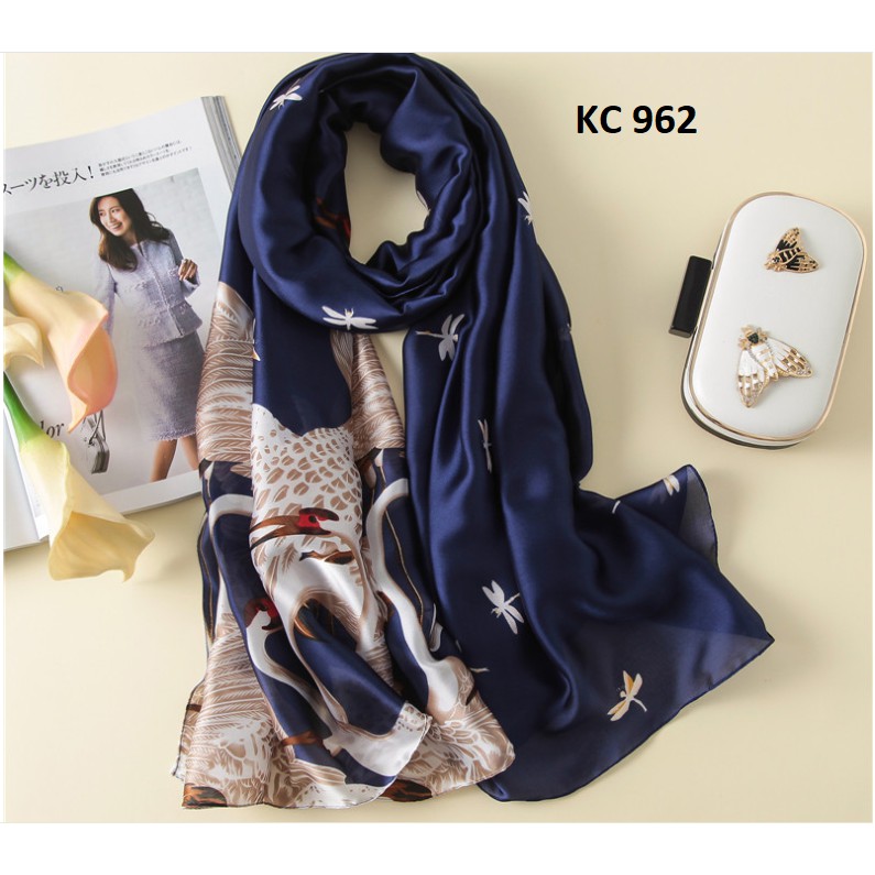 Khăn Choàng Lụa Hàng Nhập Cao Cấp - KC 962