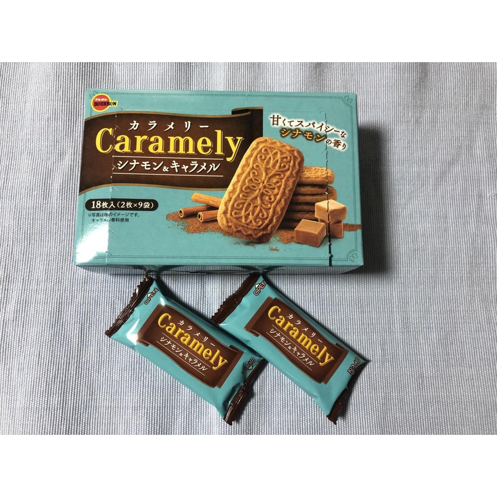 Bánh quy Bourbon vị quế và caramel 18 miếng