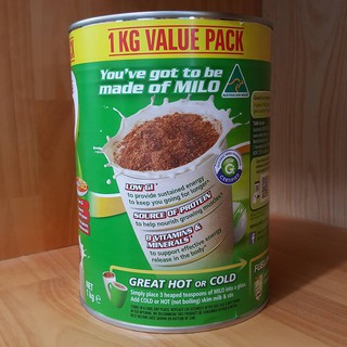 Sữa Milo Nestle Úc 1kg