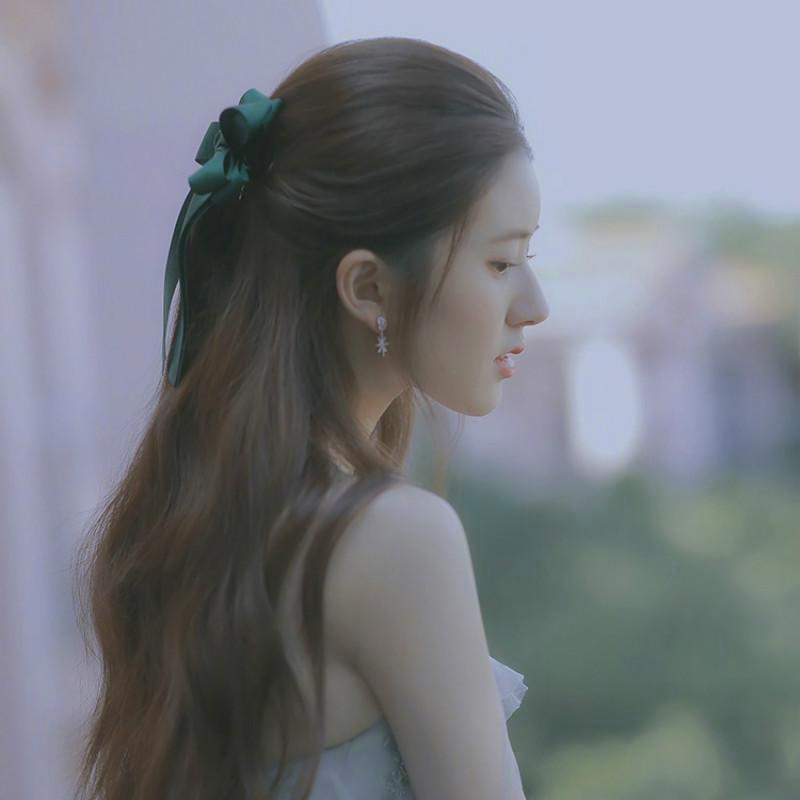 Kẹp tóc lò xo phối dây ruy băng satin tạo hình nơ thời trang Hàn Quốc dành cho nữ