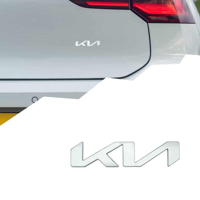 Miếng Dán Logo Bằng Kim Loại Trang Trí Xe Hơi KIA K3 KX3 K5 CARNIVAL Ceed Rio Soul Forte Optima Stinger