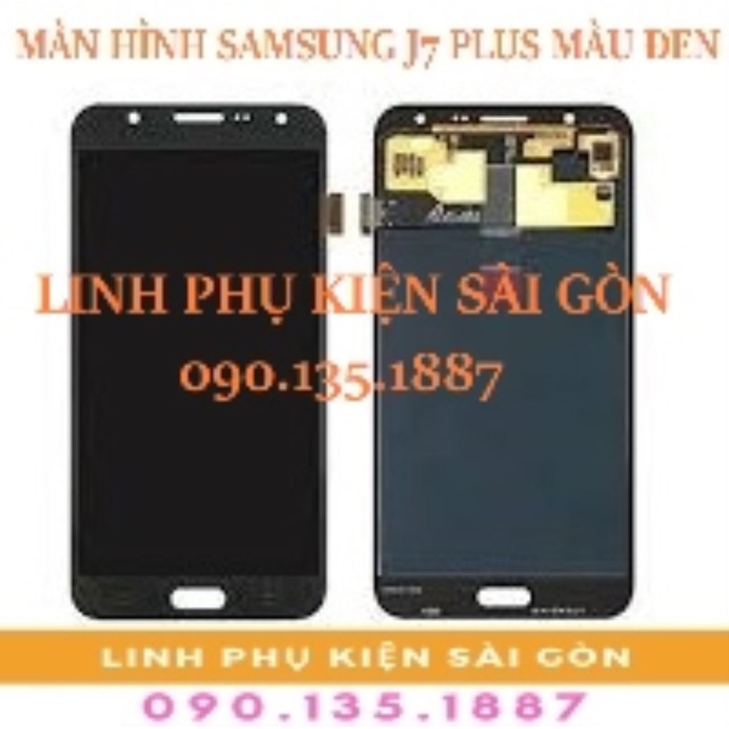 MÀN HÌNH SAMSUNG J7 PLUS MÀU ĐEN