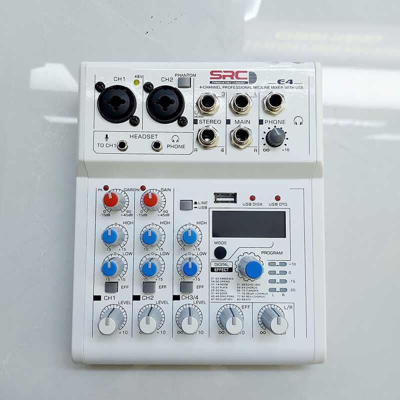 MIXER SRC E4 – MIXER Karaoke Thu Âm Chuyên Nghiệp