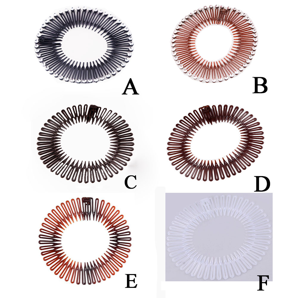 1 Băng Đô Cài Tóc rửa mặt Bằng Nhựa Đính Đá Thời Trang