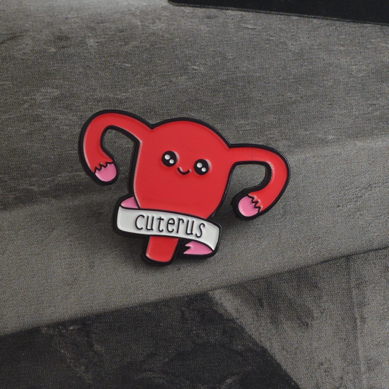 Ghim cài áo QIHE JEWELRY thiết kế ngộ nghĩnh dễ thương