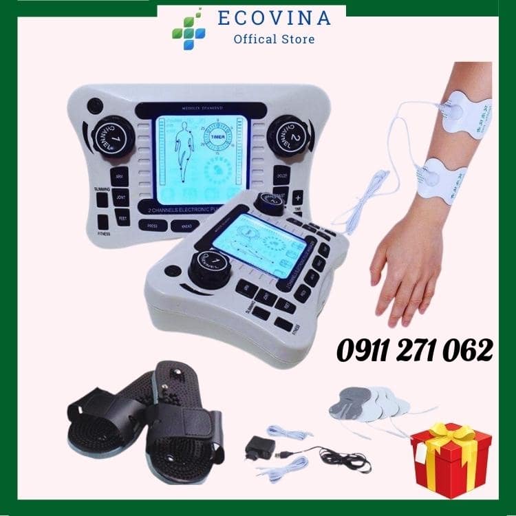 Máy massage xung điện trị liệu,máy điện xung châm cứu matxa trực tiếp giúp giảm đau các vùng trên cơ thể