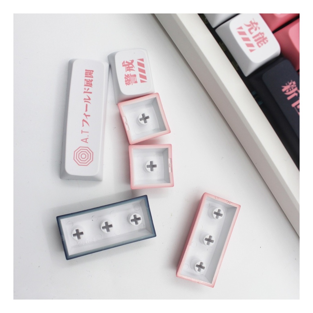 Keycap EVANGELION-08 XDA EVA-08 PBT phong cách anime công nghệ Dye Sub