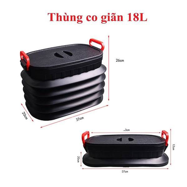 Thùng lò xo co giãn đựng đồ sau cốp xe hơi ô tô siêu bền đẹp