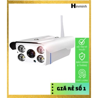 Camera wifi ngoài trời 1.0 vỏ kim loại, chất lượng hình ảnh cao