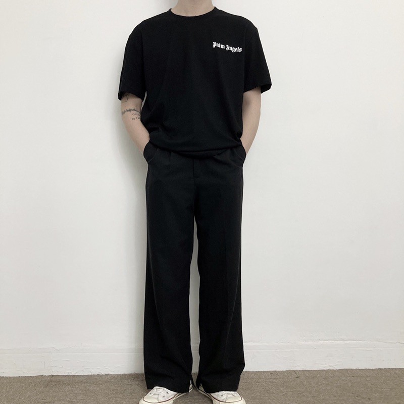 Áo thun tay lỡ Palm Angles in ngực , Áo phông cộc tay basic unisex , MSW Town | BigBuy360 - bigbuy360.vn