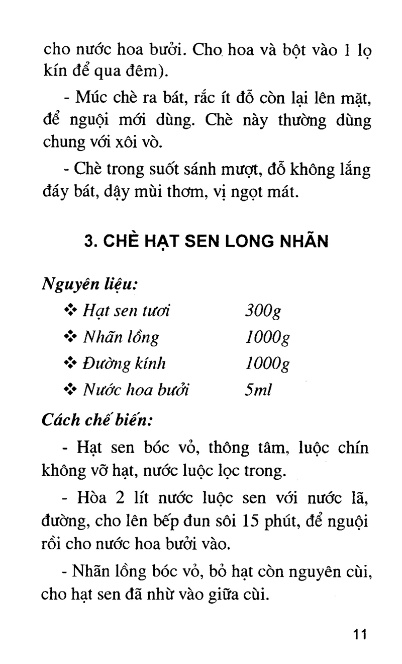 Sách Các Món Chè Và Bánh Truyền Thống (Tái Bản)