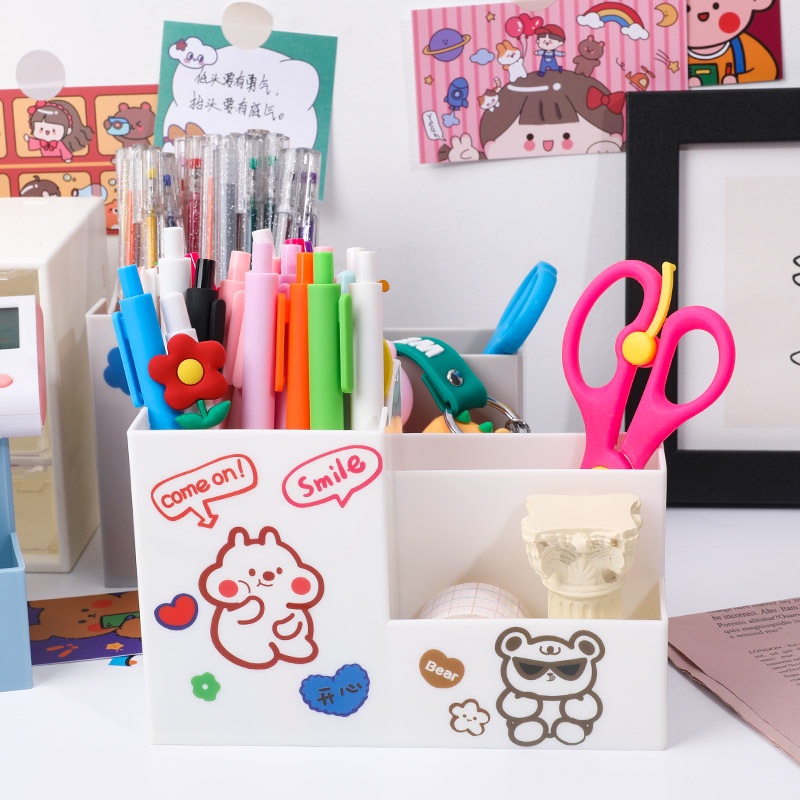 Hộp Đựng Bút Để Bàn Thiết Kế Dễ Thương Tiện Dụng