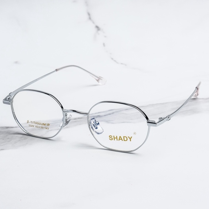 Gọng Kính Cận Titanium Shady Unisex G2301