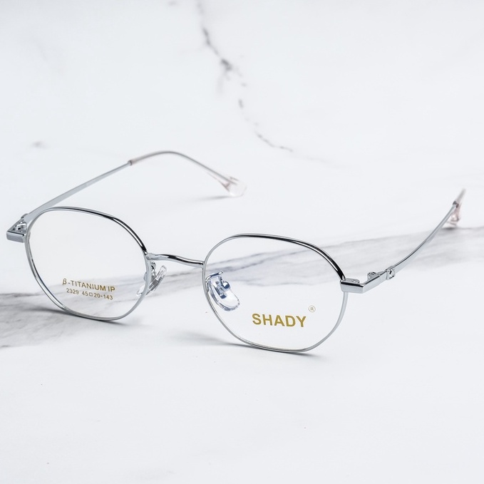 Gọng Kính Cận Titanium Shady Unisex G2301 ( Nhiều màu )