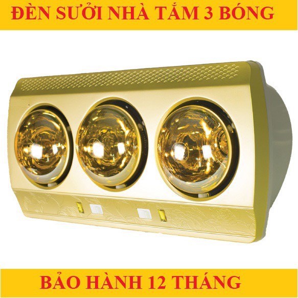 ĐÈN SƯỞI NHÀ TẮM 3 BÓNG/ ĐÈN SƯỞI GẮN TƯỜNG