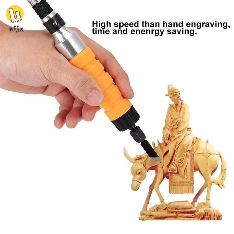 Bộ dụng cụ điêu khắc/ đục gỗ bằng điện chuyên dụng