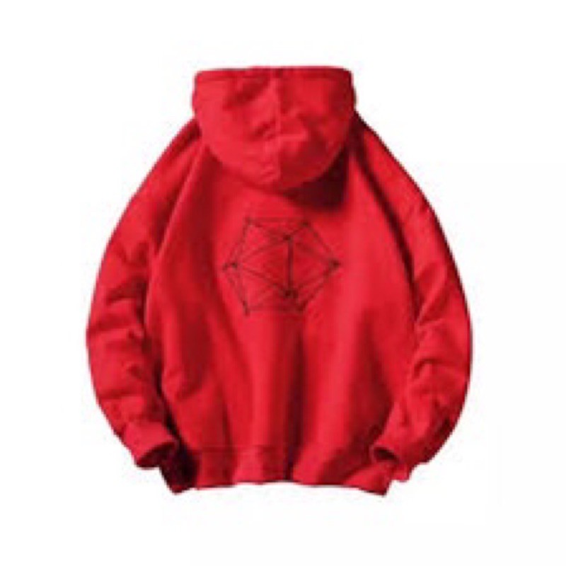 Áo Khoác Hoodie Chất Nỉ in Hình Khối Đa Diện Toán Học,Phối Màu Kiểu Dáng Vô Cùng Trẻ Trung