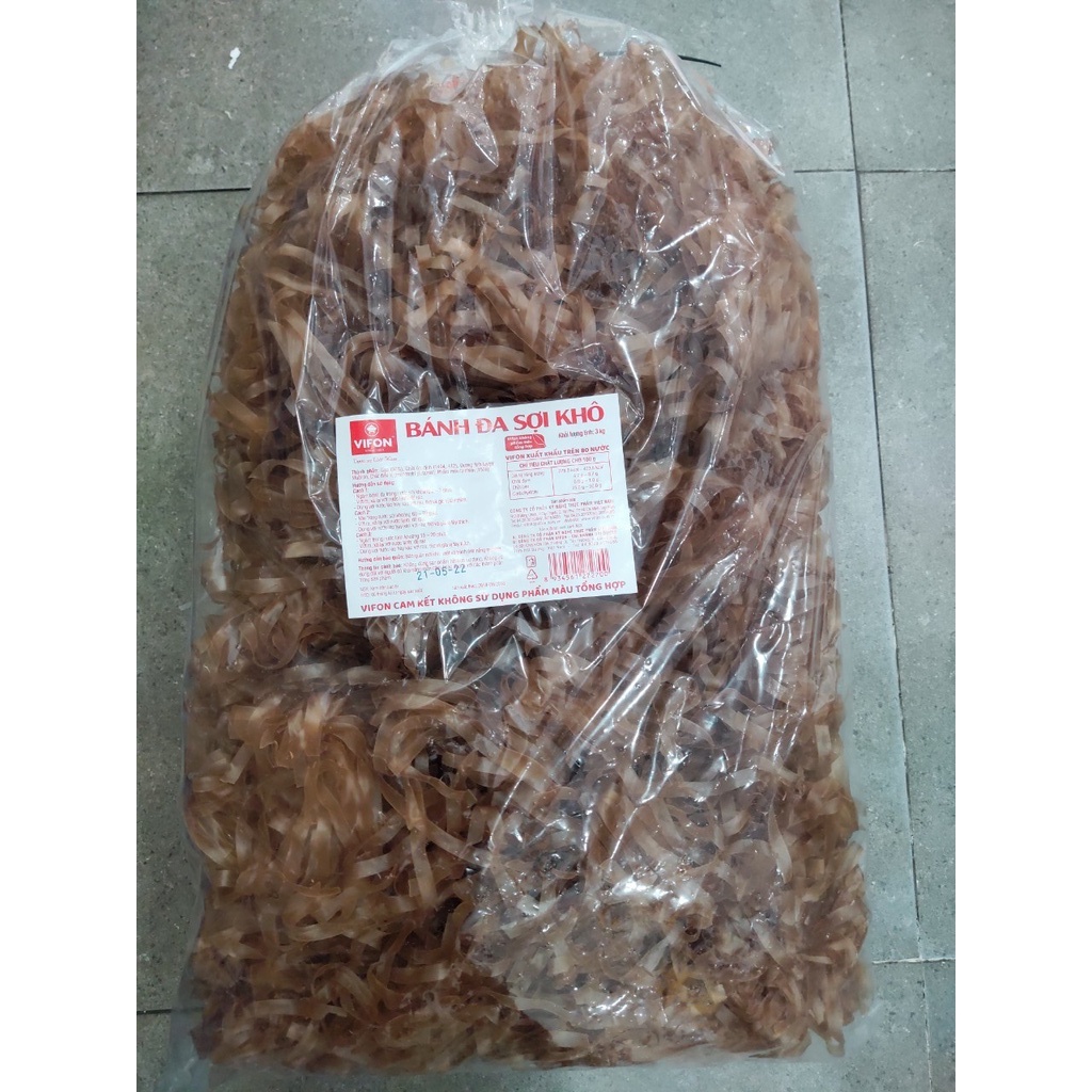 Bánh Đa Sợi Khô Vifon 3kg