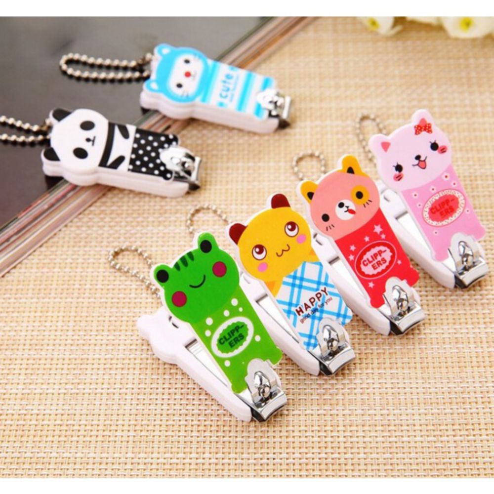Bấm móng tay hình thú - Cắt móng tay cho bé có móc khóa rất tiện lợi