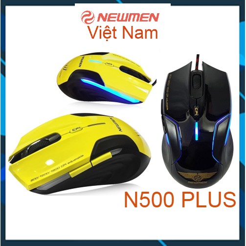 Chuột Newmen N500 Plus Gaming - Bảo hành 24 tháng