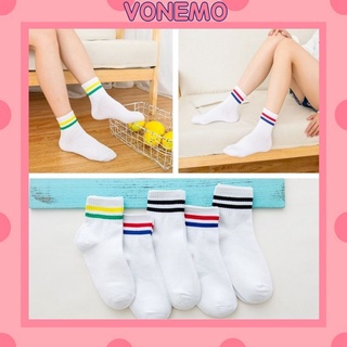 Set 5 tất cao cổ kẻ sọc siêu xinh tk01