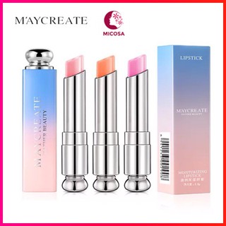 Son môi dưỡng ẩm đổi màu Maycreate SM02