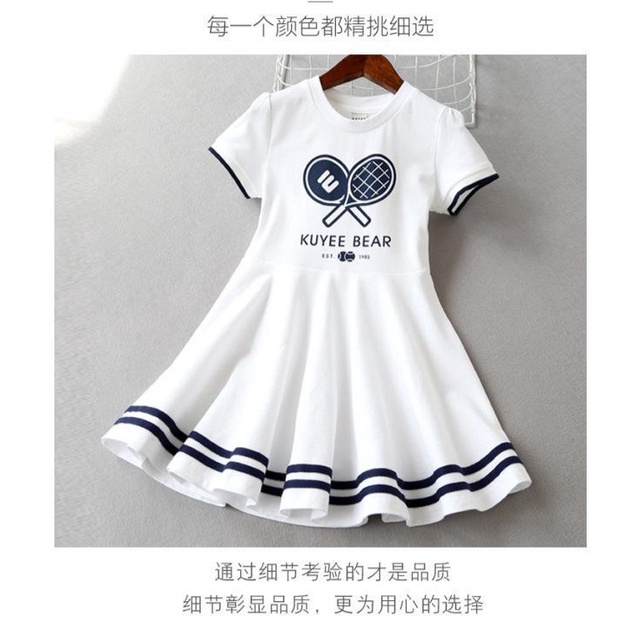 Đầm Công Chúa Mùa Hè Tay Ngắn Dễ Thương Cho Bé Gái Từ 3 Đến 4 Đến 5-6 - 7 Đến 8 Đến 9 Đến 10 Đến 11 Đến 12 Tuổi